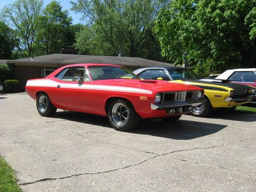 1973 cuda 340 matching numbers very nice!