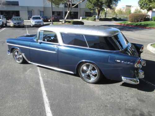 1955 chevy nomad custom street rod body off build show restore chevrolet