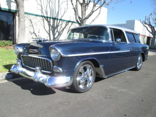 1955 CHEVY NOMAD CUSTOM STREET ROD BODY OFF BUILD SHOW RESTORE CHEVROLET, image 3