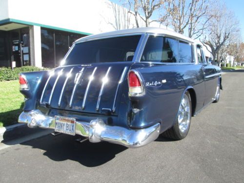 1955 CHEVY NOMAD CUSTOM STREET ROD BODY OFF BUILD SHOW RESTORE CHEVROLET, image 5