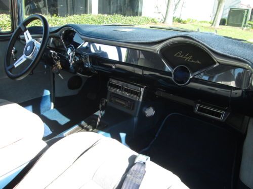 1955 CHEVY NOMAD CUSTOM STREET ROD BODY OFF BUILD SHOW RESTORE CHEVROLET, image 23