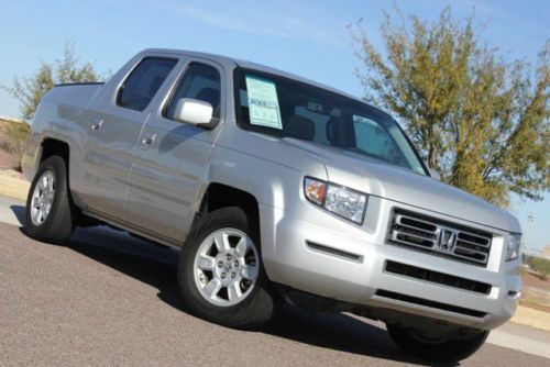 2007 honda ridgeline rtl 4x4 leather sunroof low miles!!