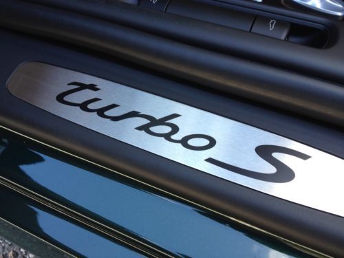 Turbo S Cabriolet - 1 Owner - Clean Carfax - Full Leather - Porsche Racing Green, image 13