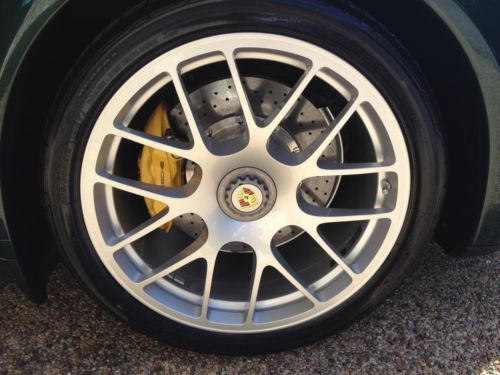 Turbo S Cabriolet - 1 Owner - Clean Carfax - Full Leather - Porsche Racing Green, image 15