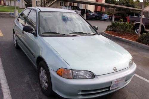 1992 honda civic 4-door, automatic.