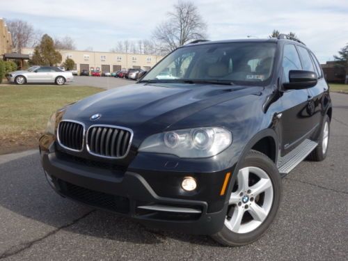 Bmw x5 3.0s awd cold package navigation 3rd row rear tv/dvd camera no reserve