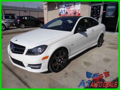 2013 c250 low miles finance auto one owner nav clean title ipod gas power white