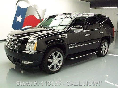 2011 cadillac escalade hybrid sunroof nav dvd 22&#039;s 68k texas direct auto