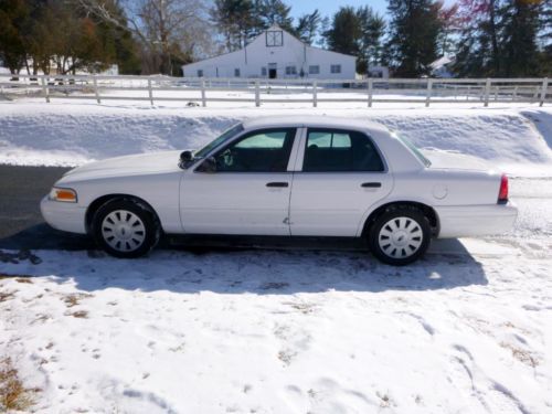 2007 ford crown victoria police interceptor one owner low miles no reserve