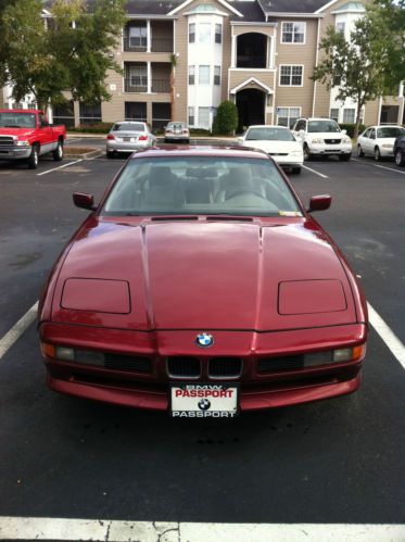 1991 bmw 850i base coupe 2-door 5.0l