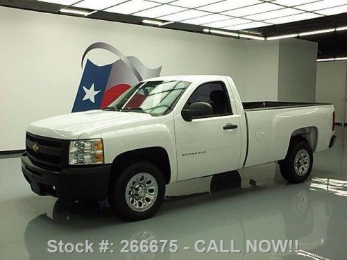 2010 chevy silverado regular cab v8 long bed 51k miles texas direct auto