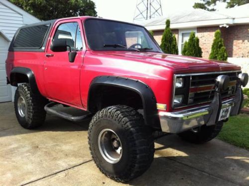 1983 chevrolet k5 blazer custom sport utility 2-door 5.7l