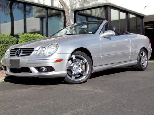 2005 mercedes-benz clk-class 2dr cabriolet 5.0l