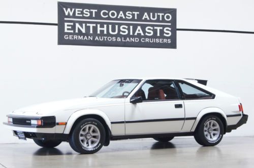 1983 toyota supra 5 speed &amp; single owner car w/clean carfax