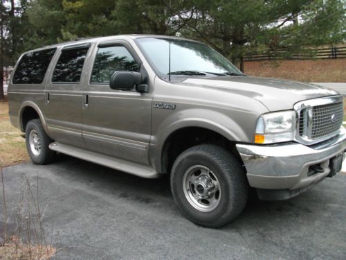 2002 ford excursion limited sport utility 4-door 6.8l