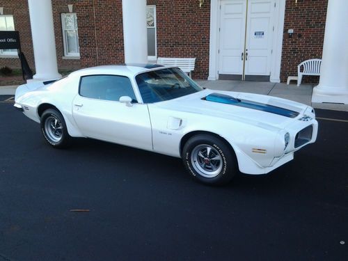 1970 pointiac trans am ram air iii. numbers matching, excellent condition