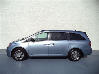 Honda odyssey ex-l low miles 4 dr van automatic gasoline 3.5l v6 leather