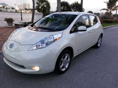 No reserve nissan leaf sl quick charge port navigation bluetooth foglights