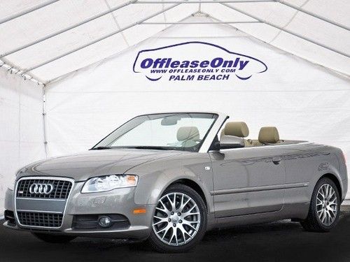 Leather alloy wheels convertible factory warranty cd player off lease only