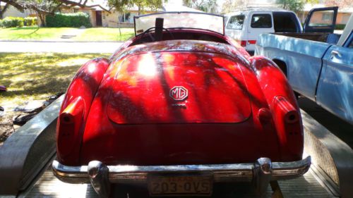 1960 mga roadster, texas car, rust free restoration project car
