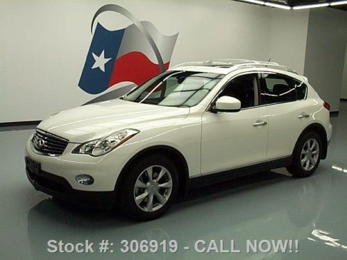 2008 infiniti ex35 journey htd leather sunroof bose 78k texas direct auto