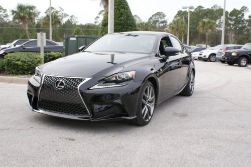 2014 lexus is350 f sport nav mark levinson sunroof clean f sport package