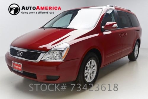 42k one 1 owner low miles 2012 kia sedona lx minivan power sliding doors buckets