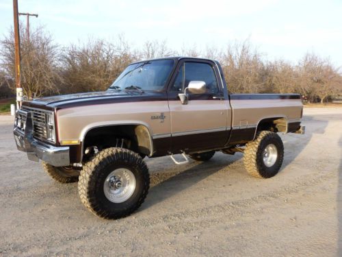 1984 chevy silverado 1/2ton 4x4 lifted