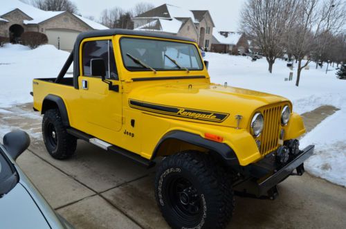 1985 scrambler cj8 frame off restoration 6 yrs ago professionally done.