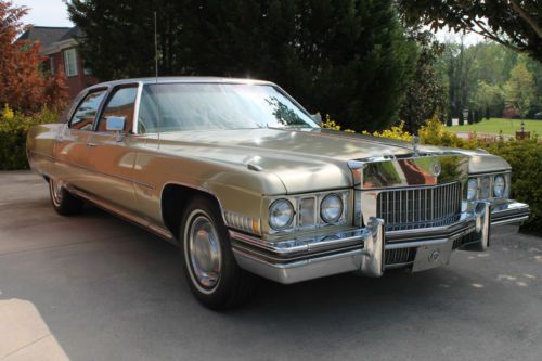 Fleetwood brougham sedan, 60 series, 472 c.i. engine, 4-bbl rochester carb.