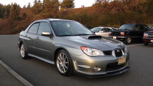 2007 subaru impreza wrx sti limited sedan 2.5l adult owned mint w/upgrades!