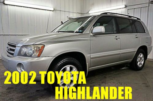 2002 toyota highlander runs great 4wd nice clean great condition wow!!!!