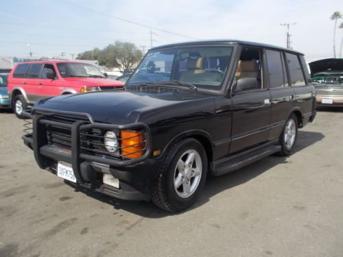 1995 land rover range rover, no reserve