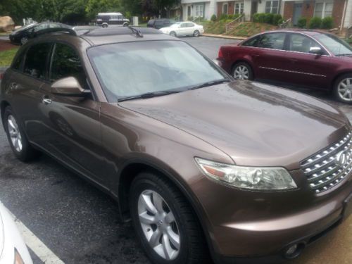 2004 infiniti  fx35 rwd