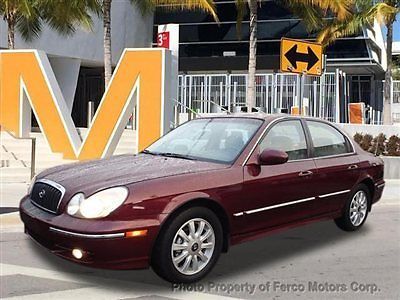 2003 hyundai sonata gls automatic  air condition cruise power windows and locks