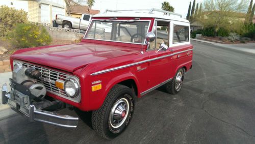 1971 ford bronco 302 v8 4x4 3 speed