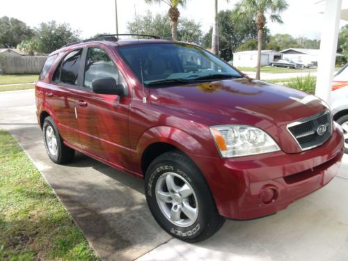 2006 kia sorento lx sport utility 4-door 3.5l low low miles 49,800 clean carfax