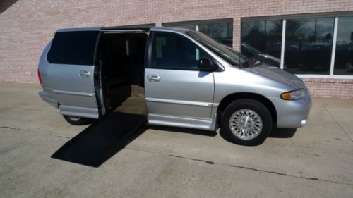 Wheelchair van handicap lowered floor mobility