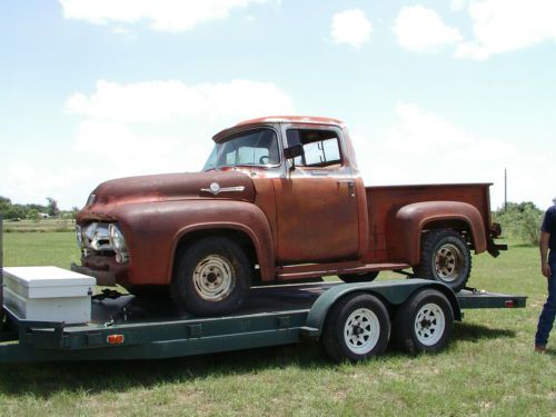 1956 f-100 custom cab no reserve