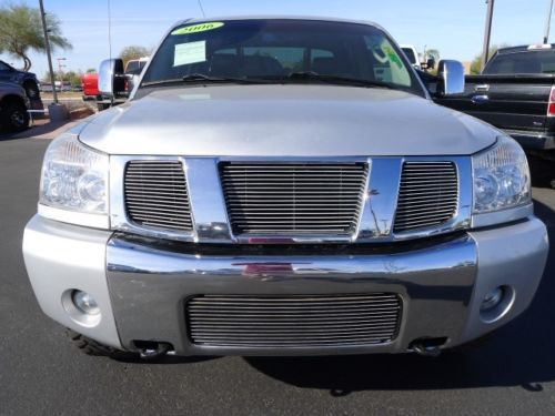 2006 NISSAN TITAN CREW CAB 4X4 5.6 LE USED CUSTOM TRUCK~KMC WHEELS~TOYO TIRES, image 6