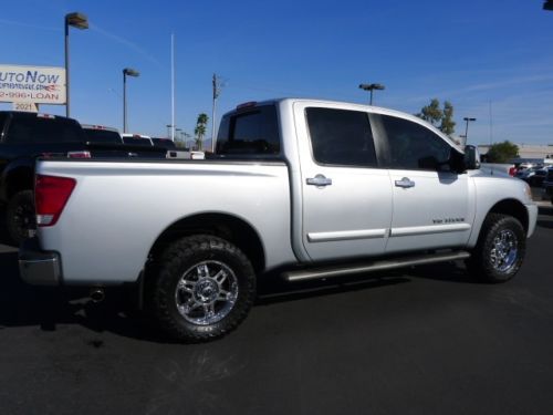 2006 NISSAN TITAN CREW CAB 4X4 5.6 LE USED CUSTOM TRUCK~KMC WHEELS~TOYO TIRES, image 7