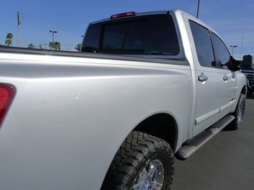 2006 NISSAN TITAN CREW CAB 4X4 5.6 LE USED CUSTOM TRUCK~KMC WHEELS~TOYO TIRES, image 11