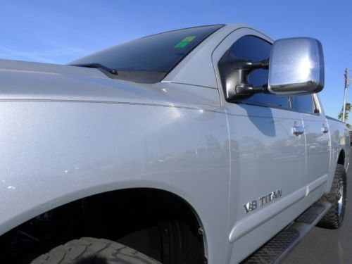 2006 NISSAN TITAN CREW CAB 4X4 5.6 LE USED CUSTOM TRUCK~KMC WHEELS~TOYO TIRES, image 13