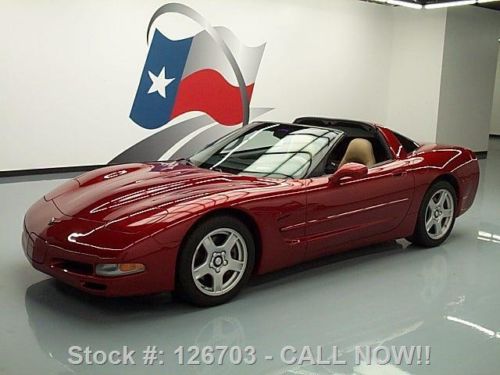 1999 chevy corvette ls1 auto targa ride control hud 63k texas direct auto