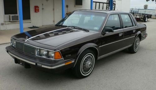 1985 buick century ltd 23k orig miles,garage stored texas creampuff, no reserve!