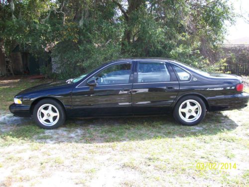 94 chevy impala ss lt-1 only 7,900 miles 1 owner all documentation papers