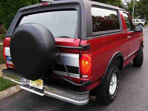 1996 FORD BRONCO XLT 4WD, MAINTAINED, CD PLAYER, NEW TIRES, NICE DEAL!!!, US $5,695.00, image 5