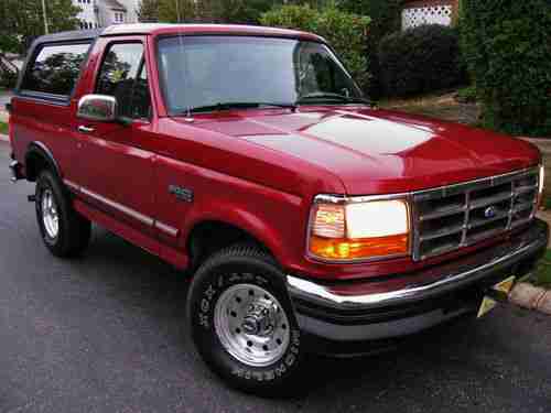 1996 FORD BRONCO XLT 4WD, MAINTAINED, CD PLAYER, NEW TIRES, NICE DEAL!!!, US $5,695.00, image 7