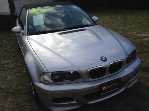2001 bmw m3 base convertible 2-door 3.2l. low reserve. priced to sell!!