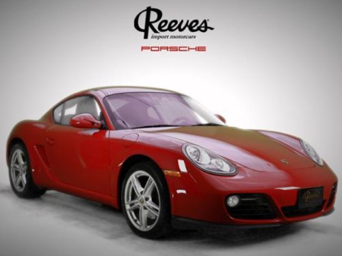 2010 porsche cayman 2dr cpe low mileage2.9l cd  6-speed m/t a/c aluminum wheels